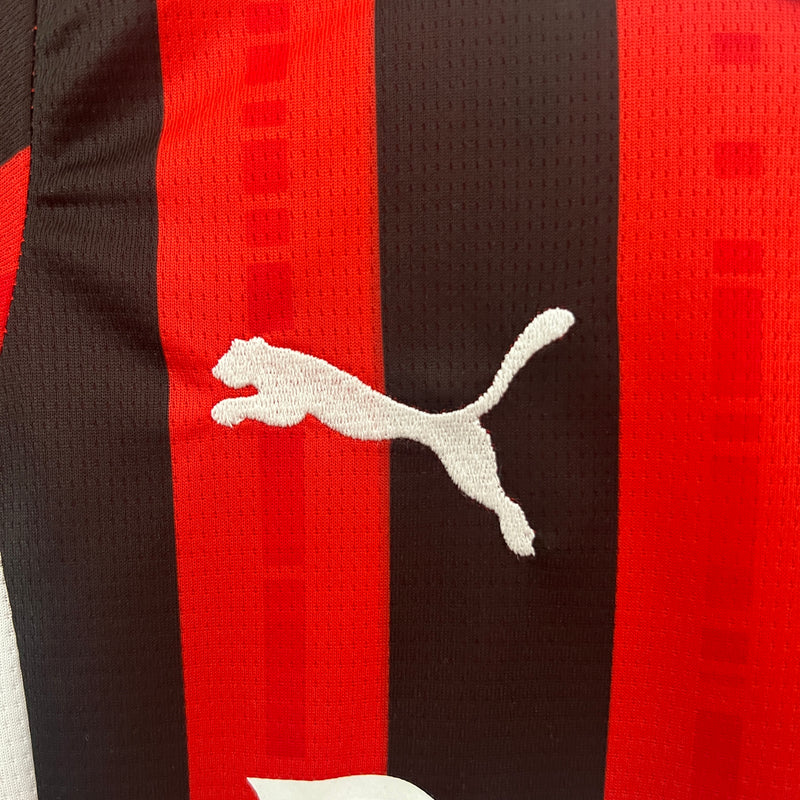 Conjunto Infantil AC Milan 24/25 - Home