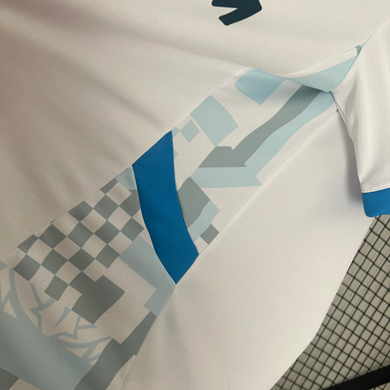 CAMISA LANÇAMENTO DO OLYMPIQUE DE MARSEILLE 24/25 BRANCO
