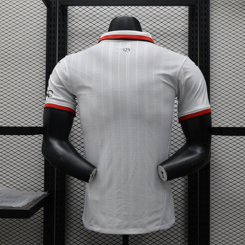 CAMISA VERSÃO PLAYER DO MILAN 24/25 BRANCO