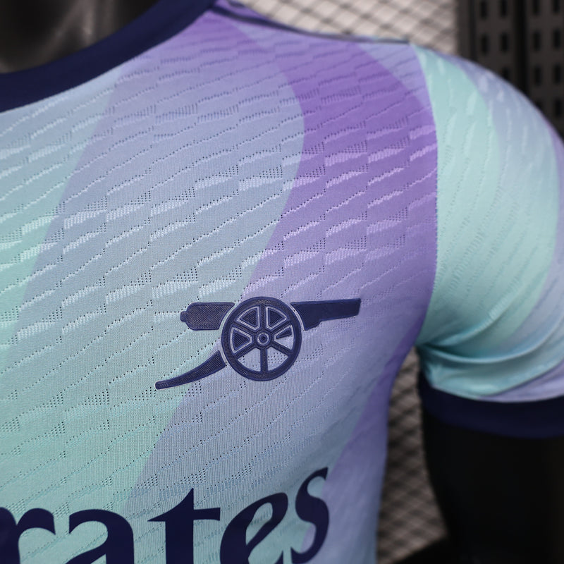 CAMISA VERSÃO PLAYER DO ARSENAL 24/25 TERCEIRO