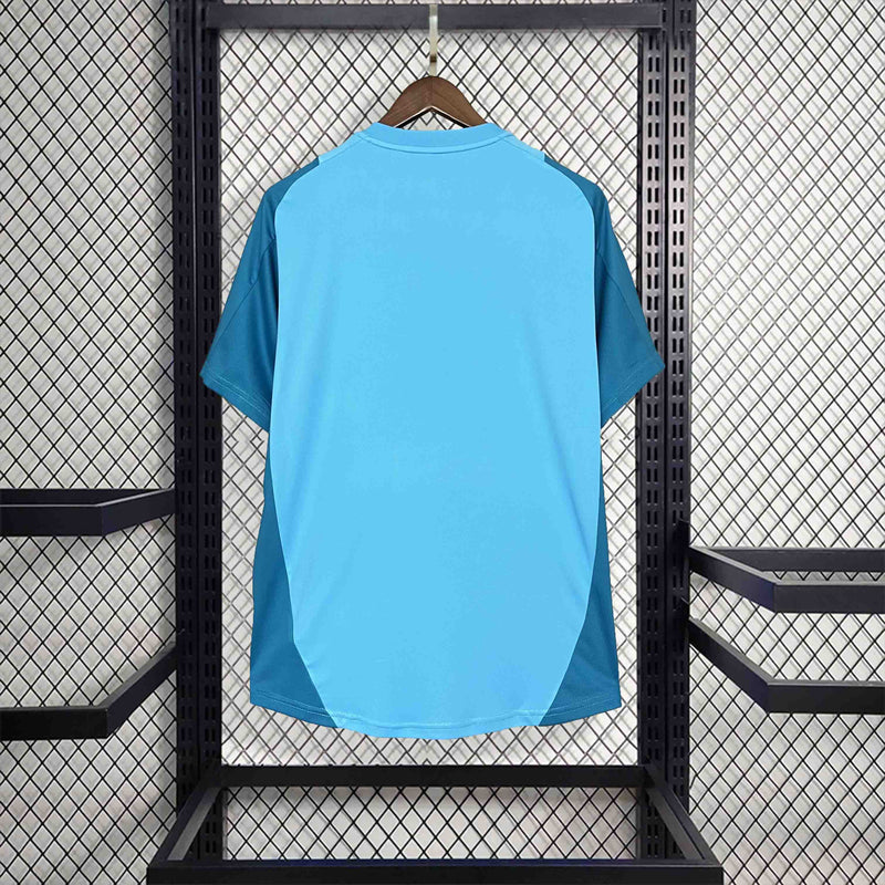 CAMISA TREINO DO FLAMENGO 25/26 AZUL CLARO