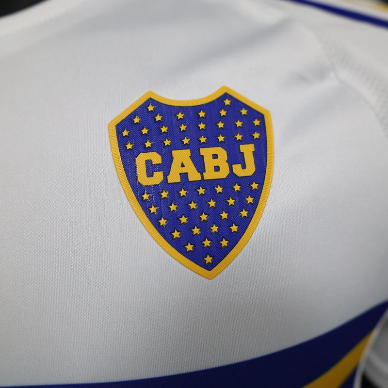 CAMISA VERSÃO PLAYER DO BOCA JUNIORS 24/25 BRANCO