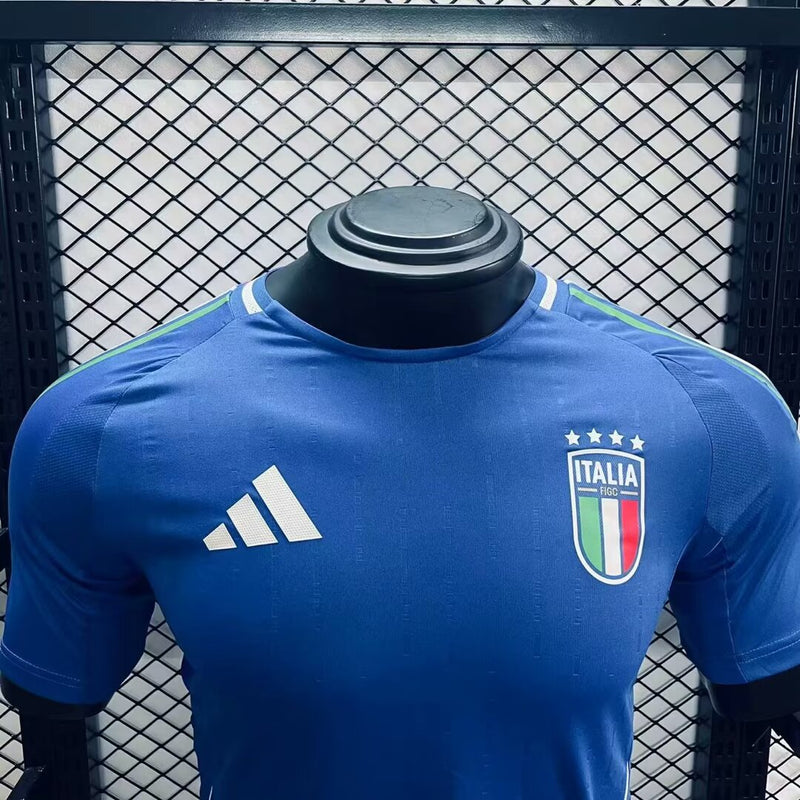 CAMISA VERSÃO PLAYER DA SELEÇÃO DA ITÁLIA 2024 AZUL