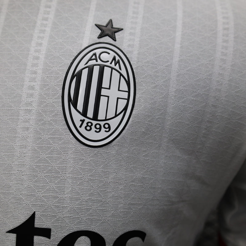 CAMISA VERSÃO PLAYER DO MILAN 24/25 BRANCO