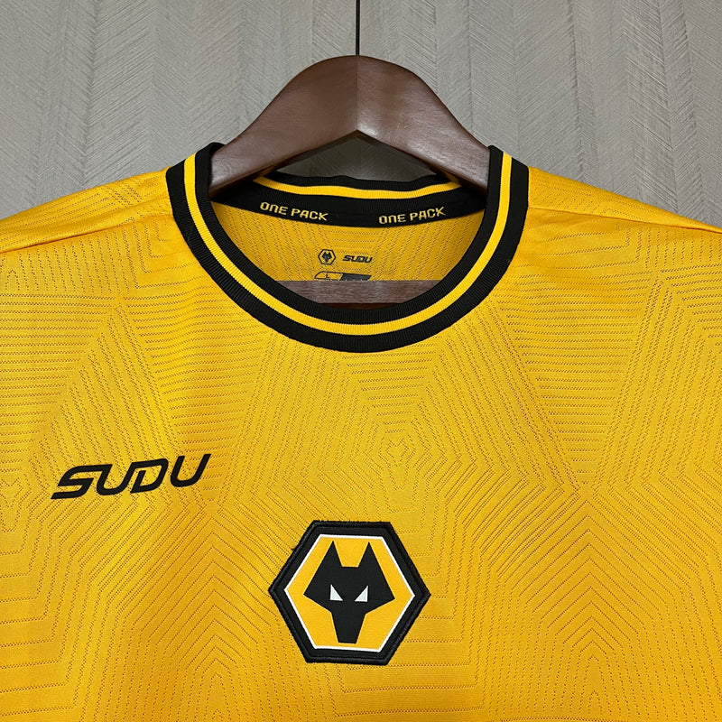 CAMISA DO WOLVERHAMPTON 24/25 AMARELO