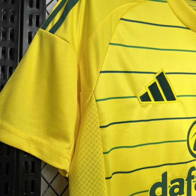 CAMISA LANÇAMENTO DO CELTIC 24/25 AMARELO