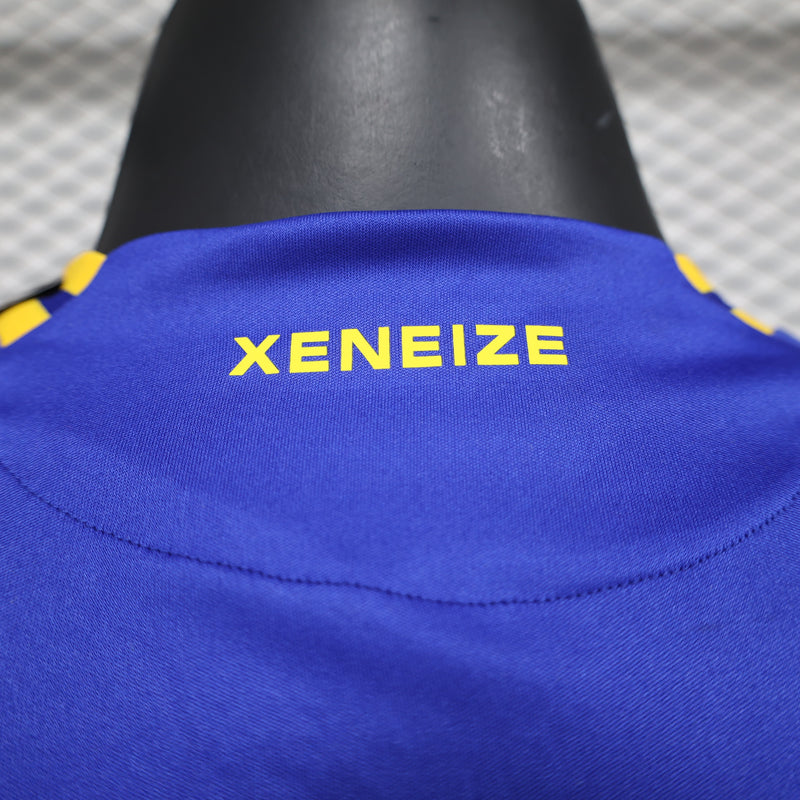 CAMISA VERSÃO PLAYER DO BOCA JUNIORS 24/25 TRADICIONAL