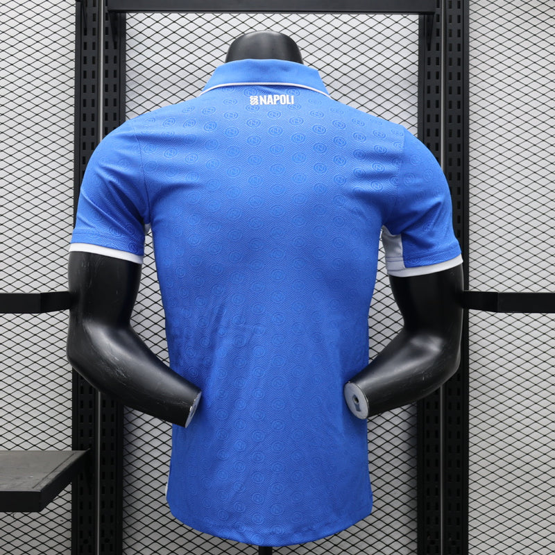 CAMISA VERSÃO PLAYER DO NAPOLI 24/25 AZUL