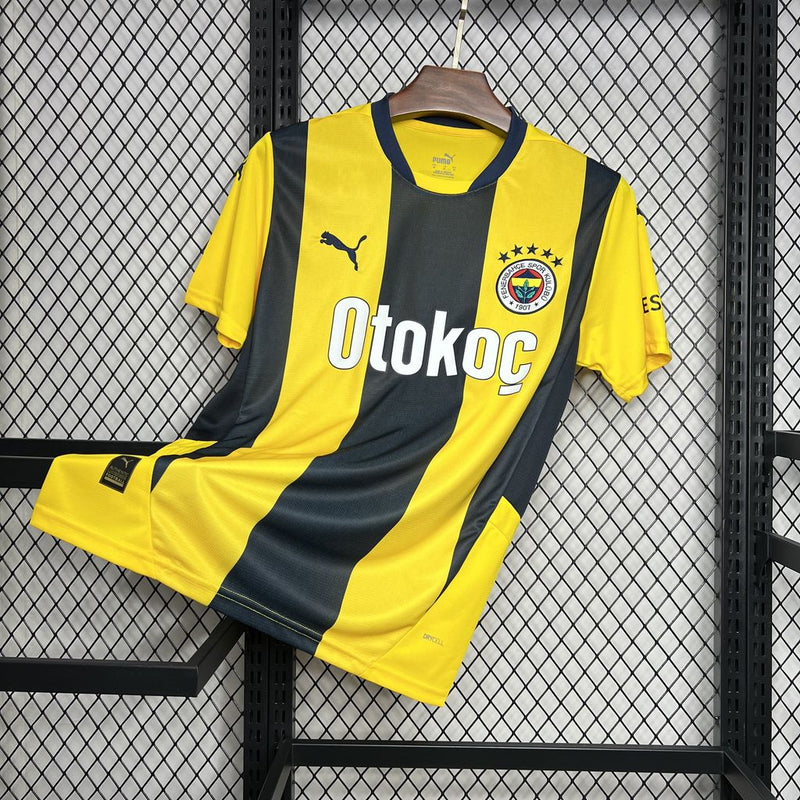 CAMISA DO FENERBAHCE 24/25 AMARELO E PRETO
