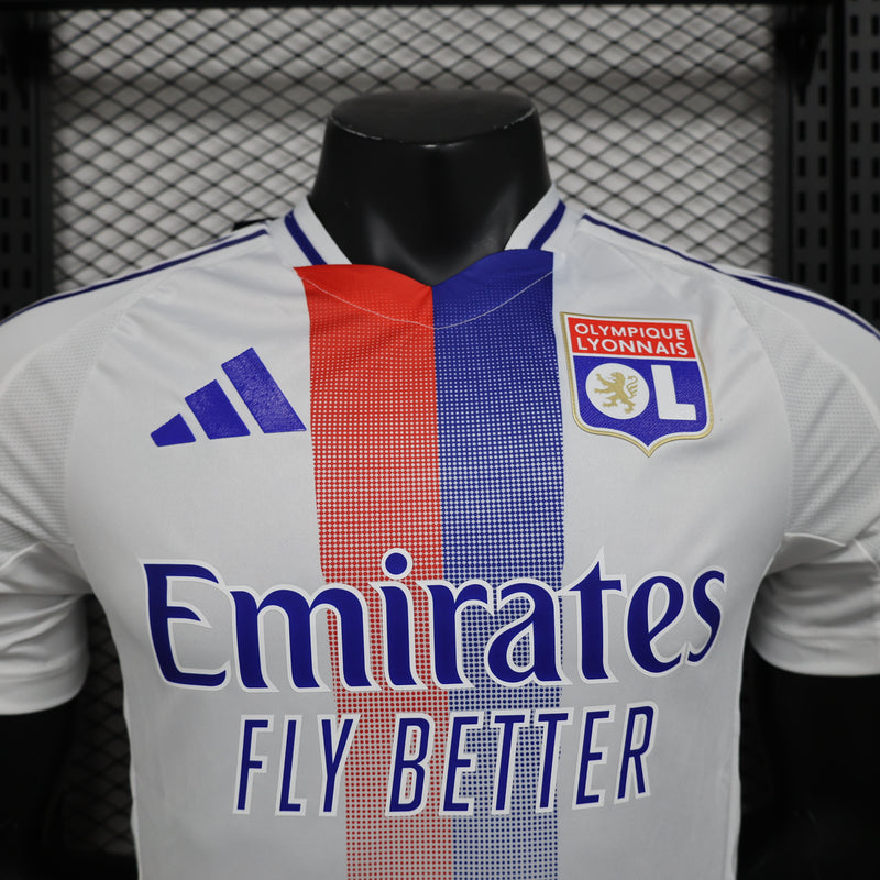 CAMISA VERSÃO PLAYER DO LYON 24/25 BRANCO