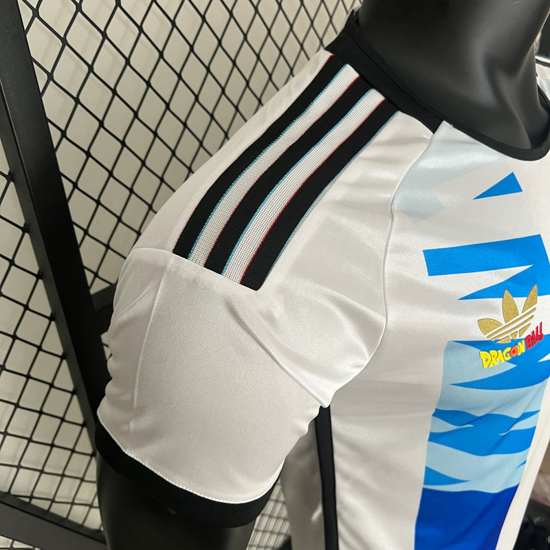 CAMISA VERSÃO PLAYER DA SELEÇÃO DA ARGENTINA 2024 EDIÇÃO DRAGON BALL