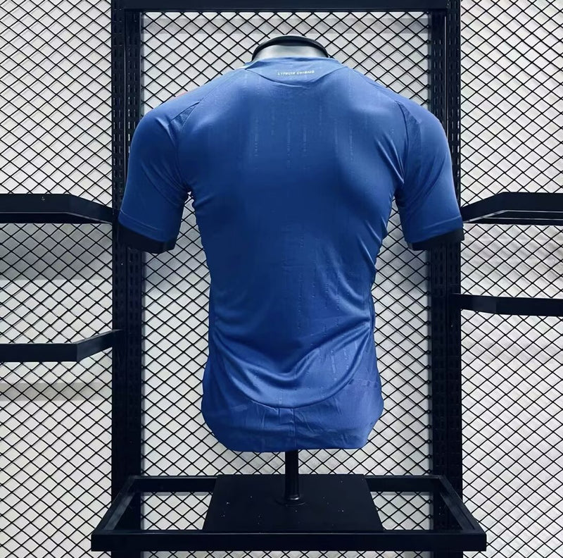 CAMISA VERSÃO PLAYER DA SELEÇÃO DA ITÁLIA 2024 AZUL