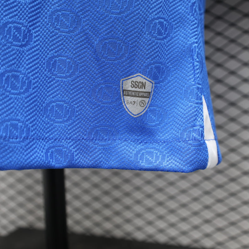 CAMISA VERSÃO PLAYER DO NAPOLI 24/25 AZUL