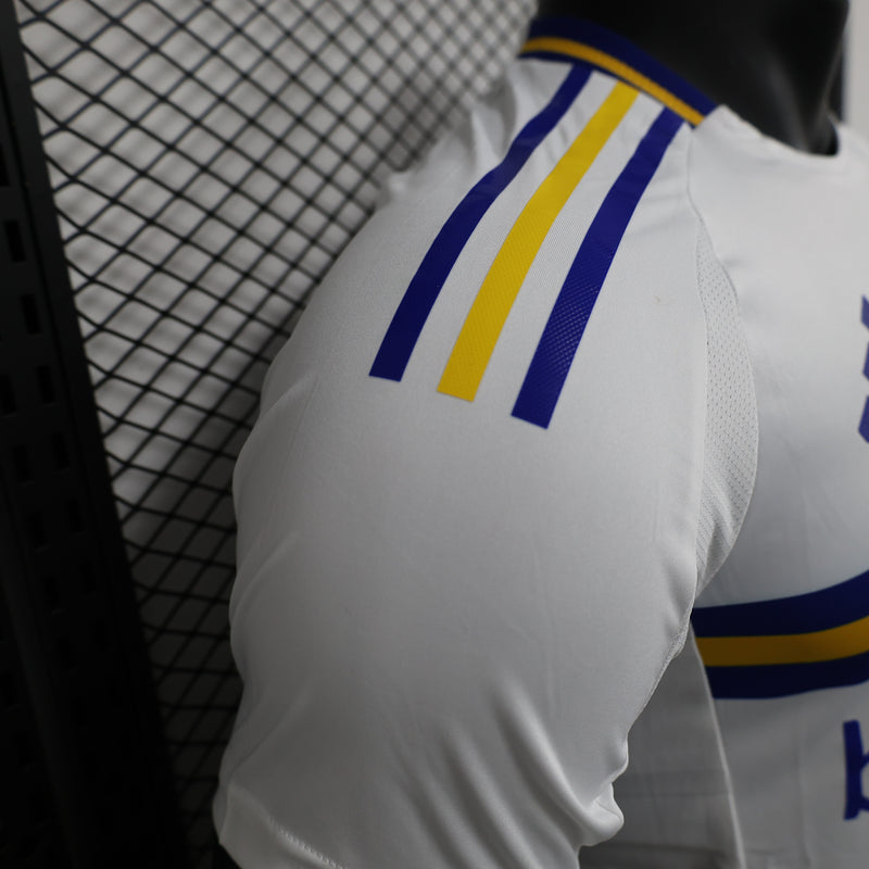 CAMISA VERSÃO PLAYER DO BOCA JUNIORS 24/25 BRANCO