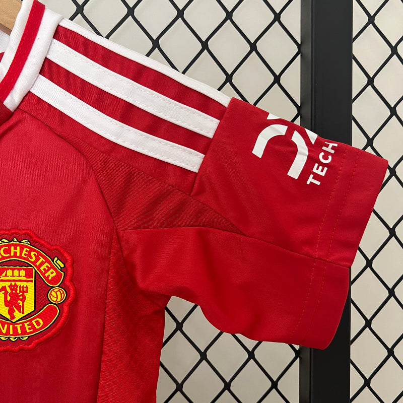 Conjunto Infantil Manchester United 24/25 - Home