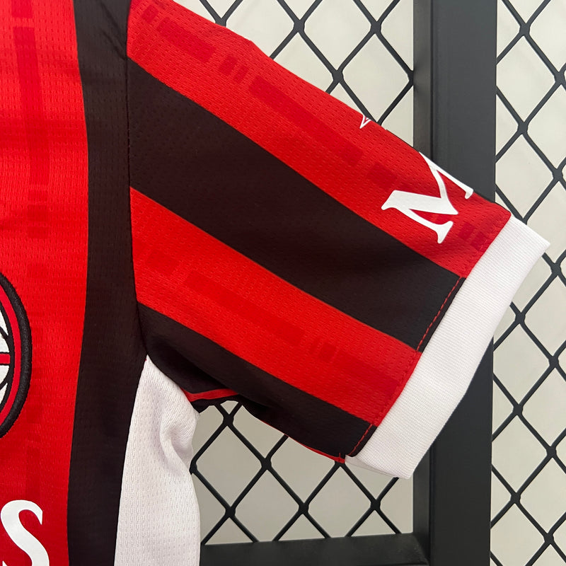 Conjunto Infantil AC Milan 24/25 - Home
