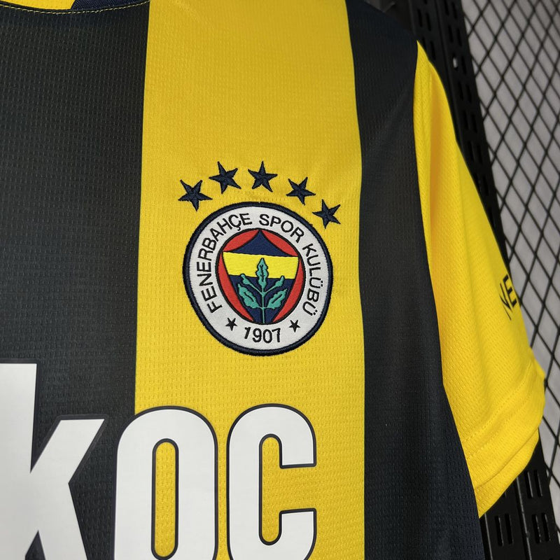 CAMISA DO FENERBAHCE 24/25 AMARELO E PRETO