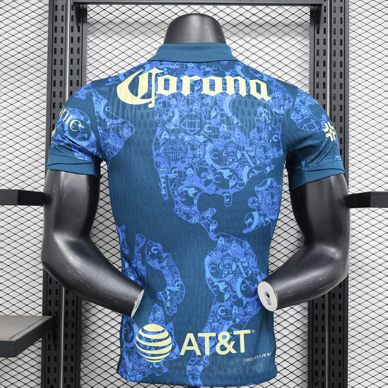 CAMISA VERSÃO PLAYER DO AMERICA 24/25 AZUL