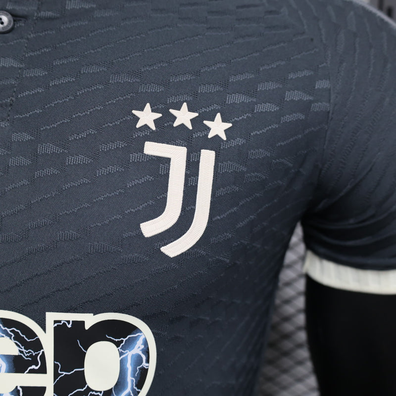 CAMISA VERSÃO PLAYER DA JUVENTUS 23/24 CINZA