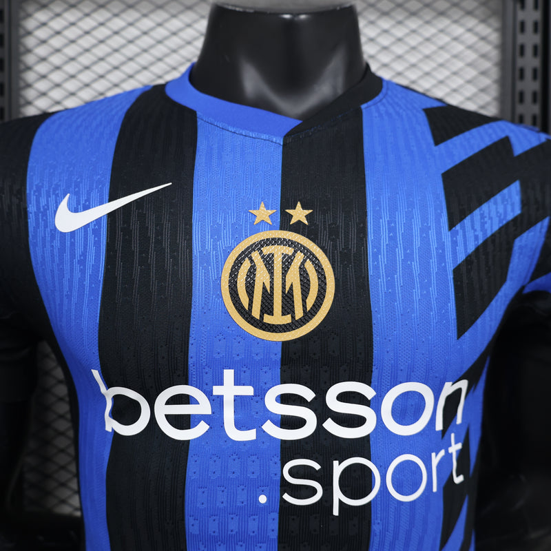 CAMISA VERSÃO PLAYER DA INTER DE MILÃO 24/25 TRADICIONAL