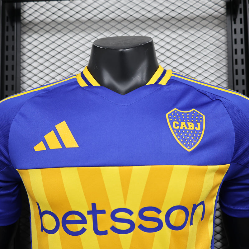 CAMISA VERSÃO PLAYER DO BOCA JUNIORS 24/25 TRADICIONAL