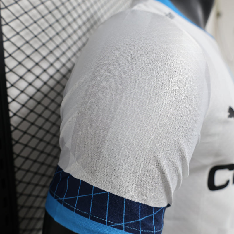 CAMISA VERSÃO PLAYER DO OLYMPIQUE DE MARSEILLE 24/25 BRANCO