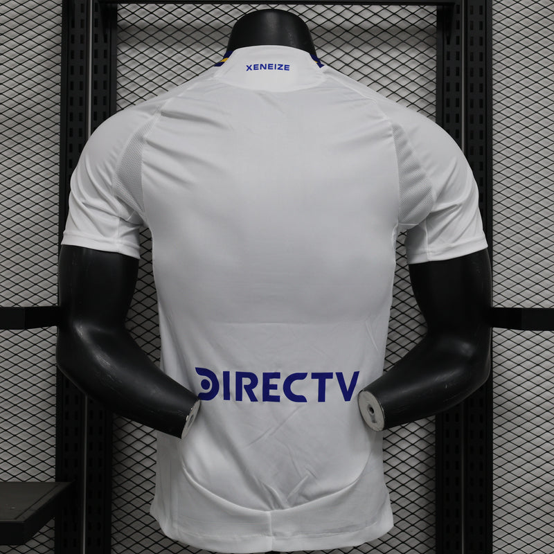 CAMISA VERSÃO PLAYER DO BOCA JUNIORS 24/25 BRANCO