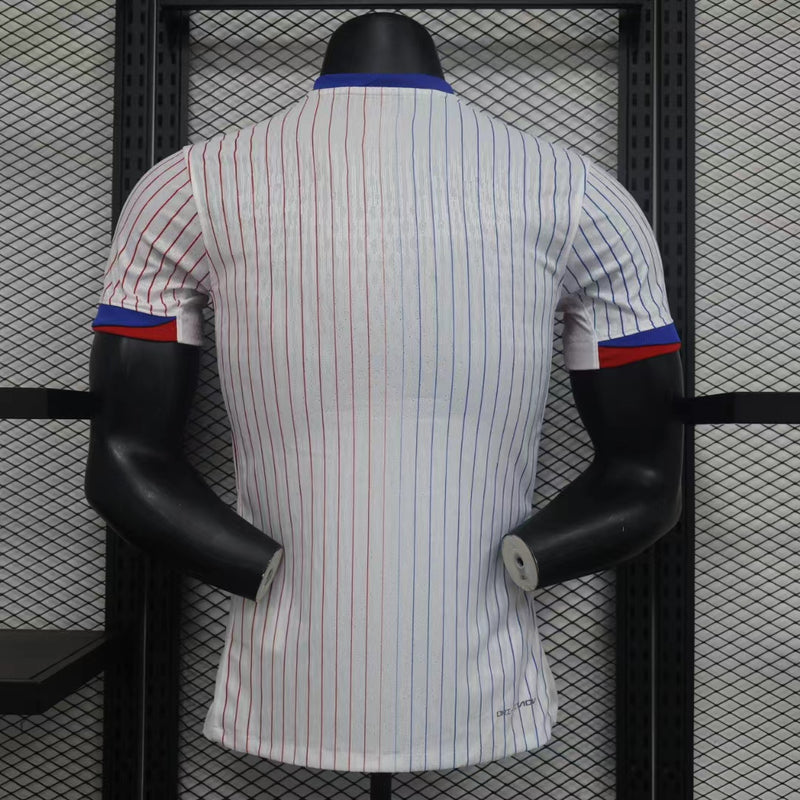 CAMISA VERSÃO PLAYER DA SELEÇÃO DA FRANÇA 2024 BRANCO