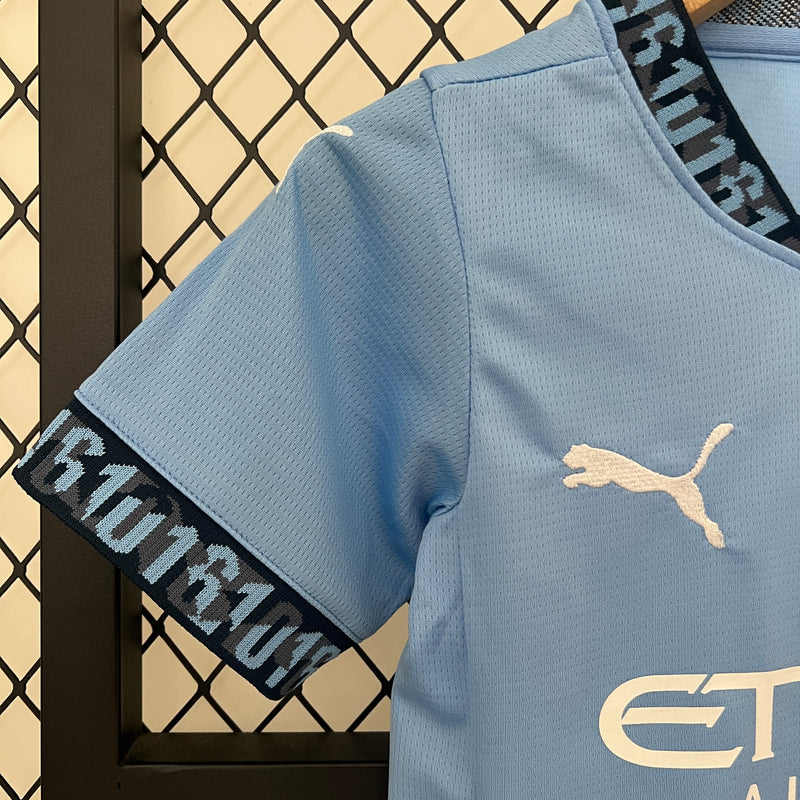 Conjunto Infantil Manchester City 24/25 - Home