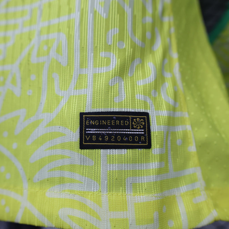 CAMISA MANGA LONGA DA SELEÇÃO DO BRASIL 24/25 AMARELO