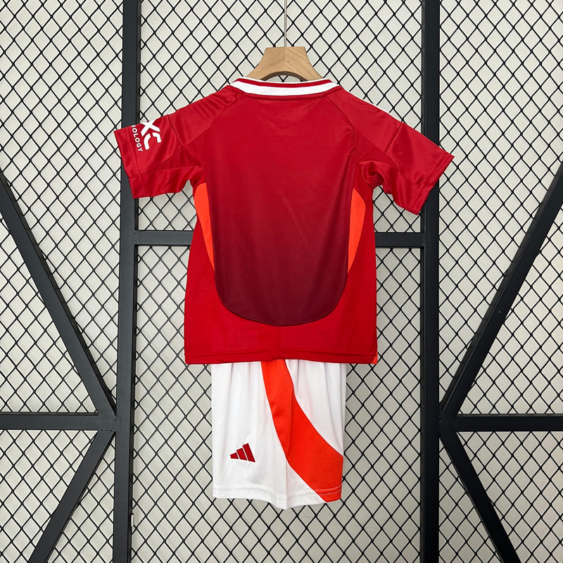 Conjunto Infantil Manchester United 24/25 - Home