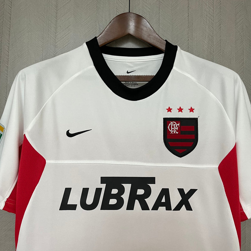 CAMISA RETRÔ DO FLAMENGO 2001 BRANCO