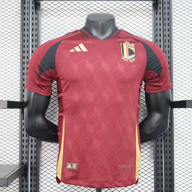 CAMISA VERSÃO PLAYER DA SELEÇÃO DA BÉLGICA 2024