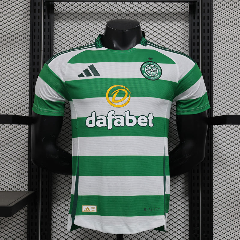 CAMISA VERSÃO PLAYER DO CELTIC 24/25 TRADICIONAL