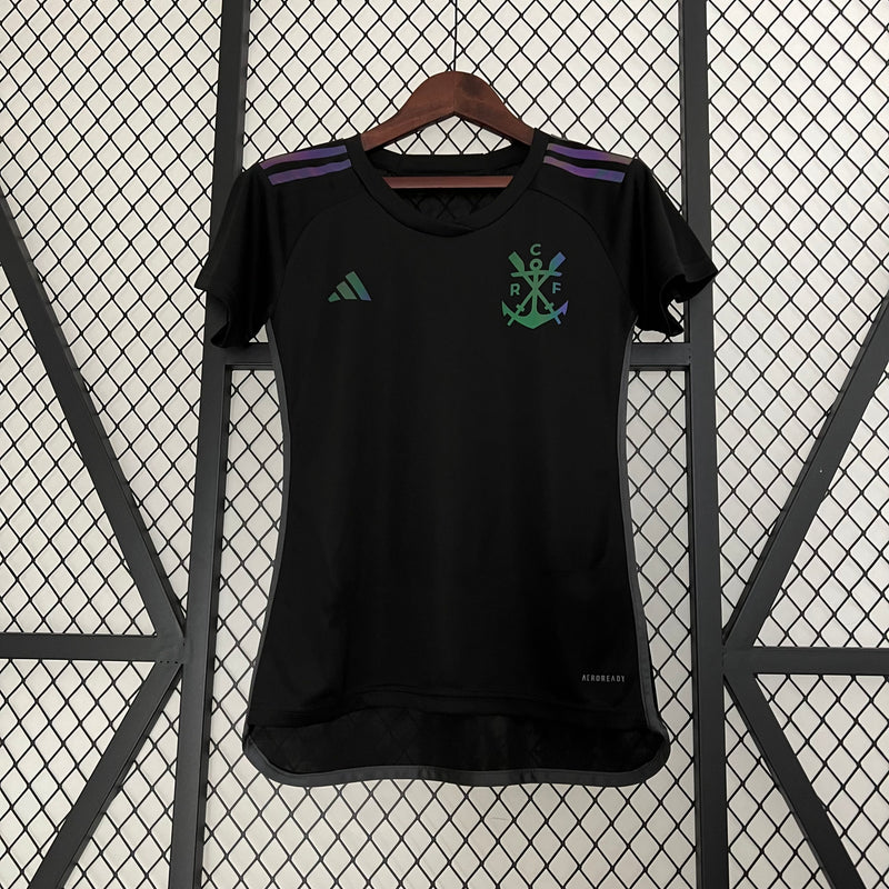 CAMISA FEMININA DO FLAMENGO 23/24 BLACK