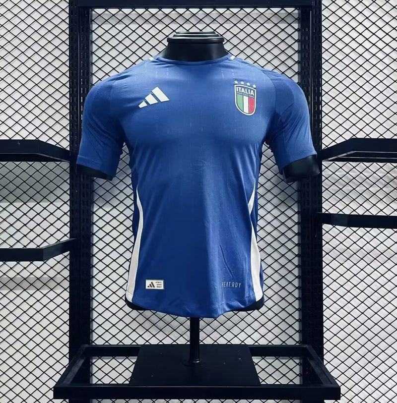 CAMISA VERSÃO PLAYER DA SELEÇÃO DA ITÁLIA 2024 AZUL