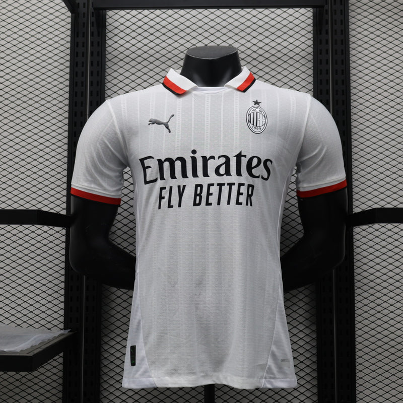 CAMISA VERSÃO PLAYER DO MILAN 24/25 BRANCO