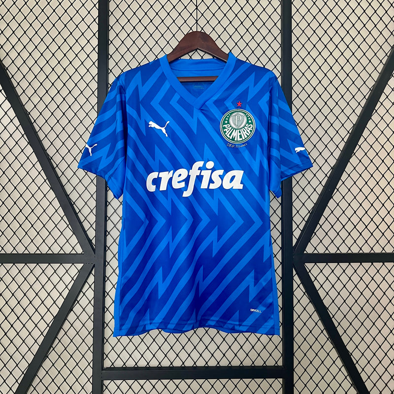 CAMISA GOLEIRO DO PALMEIRAS 24/25 AZUL