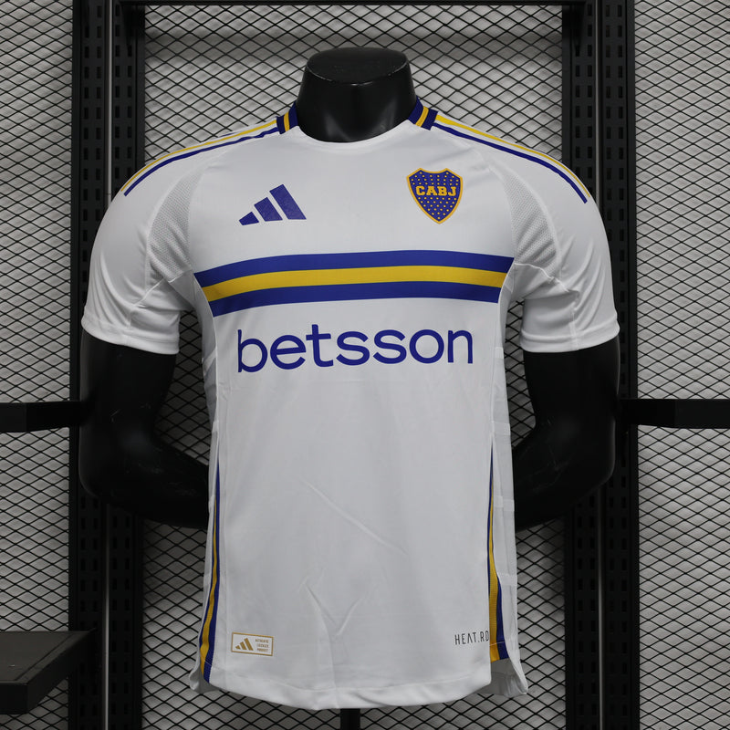CAMISA VERSÃO PLAYER DO BOCA JUNIORS 24/25 BRANCO