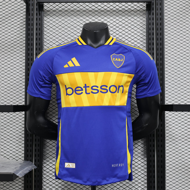 CAMISA VERSÃO PLAYER DO BOCA JUNIORS 24/25 TRADICIONAL