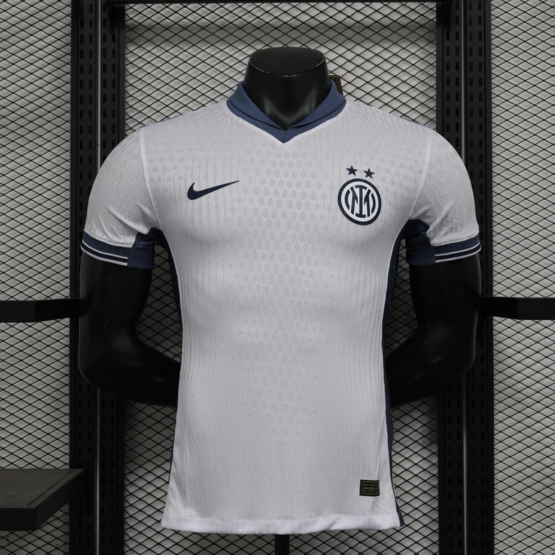 CAMISA VERSÃO PLAYER DA INTER DE MILÃO 24/25 BRANCO