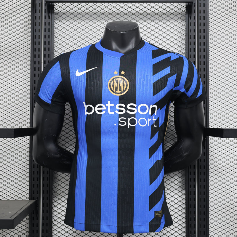 CAMISA VERSÃO PLAYER DA INTER DE MILÃO 24/25 TRADICIONAL