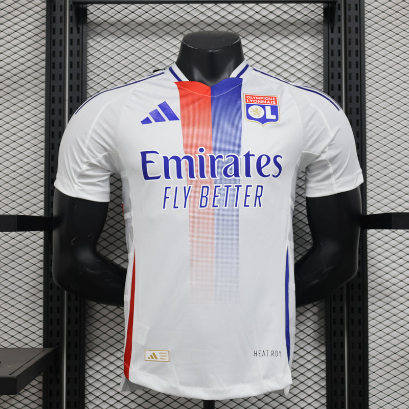 CAMISA VERSÃO PLAYER DO LYON 24/25 BRANCO