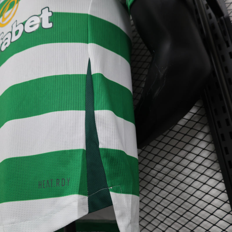 CAMISA VERSÃO PLAYER DO CELTIC 24/25 TRADICIONAL
