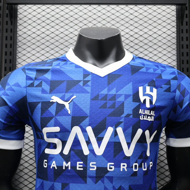 CAMISA VERSÃO PLAYER DO AL-HILAL 24/25 TRADICIONAL