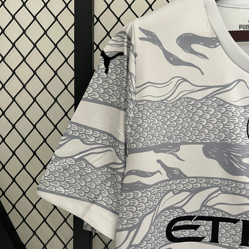CAMISA LANÇAMENTO DO MANCHESTER CITY 24/25 BRANCO - VELOP SPORTS