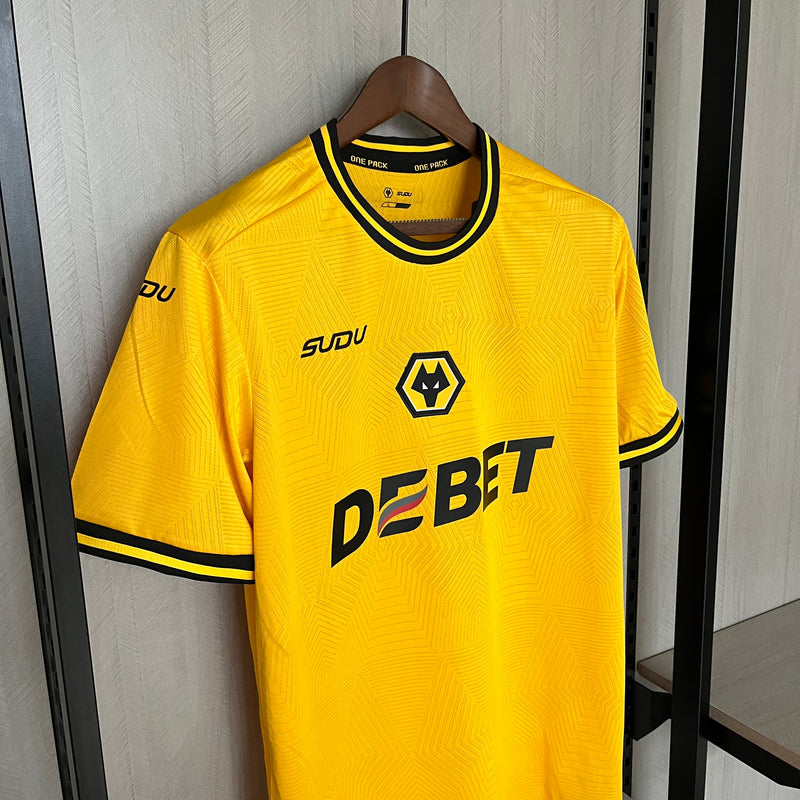 CAMISA DO WOLVERHAMPTON 24/25 AMARELO