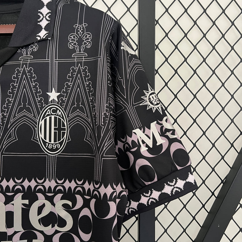 CAMISA LANÇAMENTO DO MILAN 24/25 BLACK - VELOP SPORTS