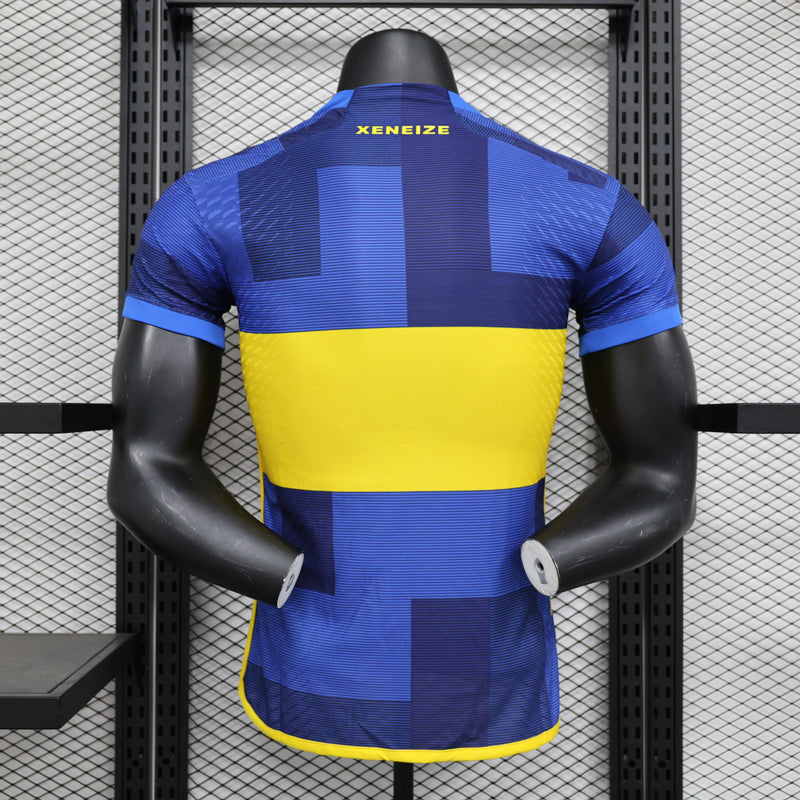 CAMISA VERSÃO PLAYER DO BOCA JUNIORS 23/24 TRADICIONAL