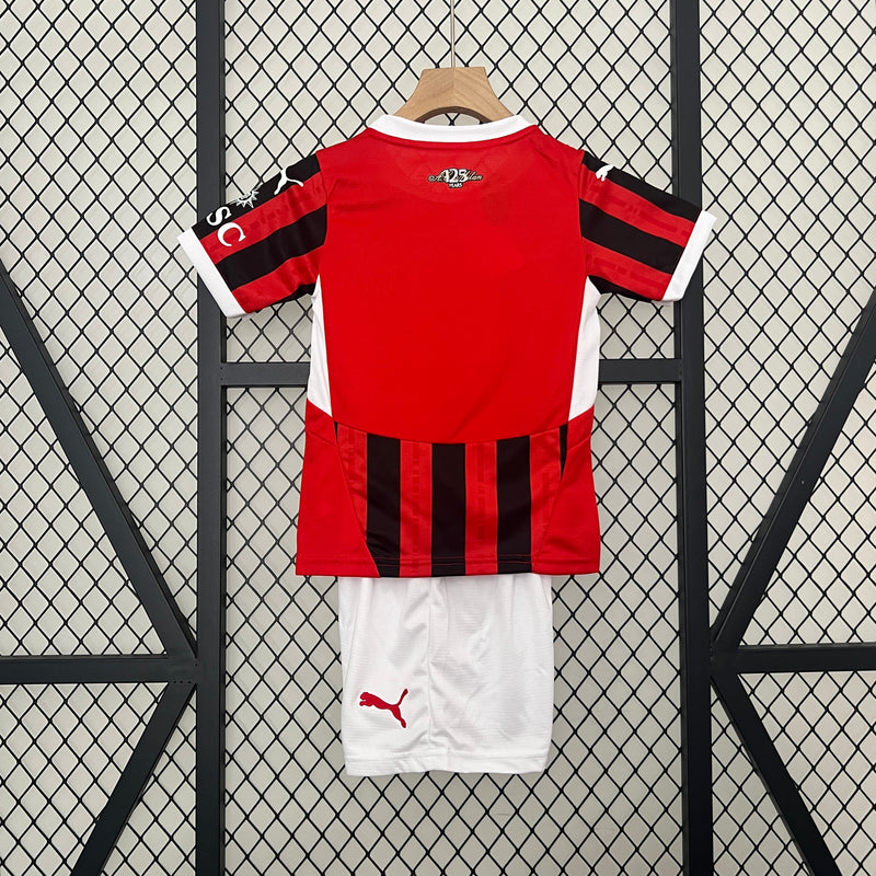 Conjunto Infantil AC Milan 24/25 - Home